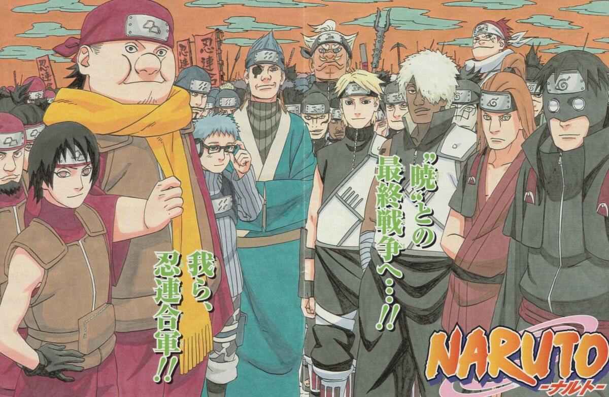 Evolution of All Naruto Characters, Ninja World