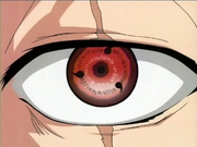 Sharingan de Kakashi no anime