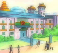 The first Konoha Hospital.