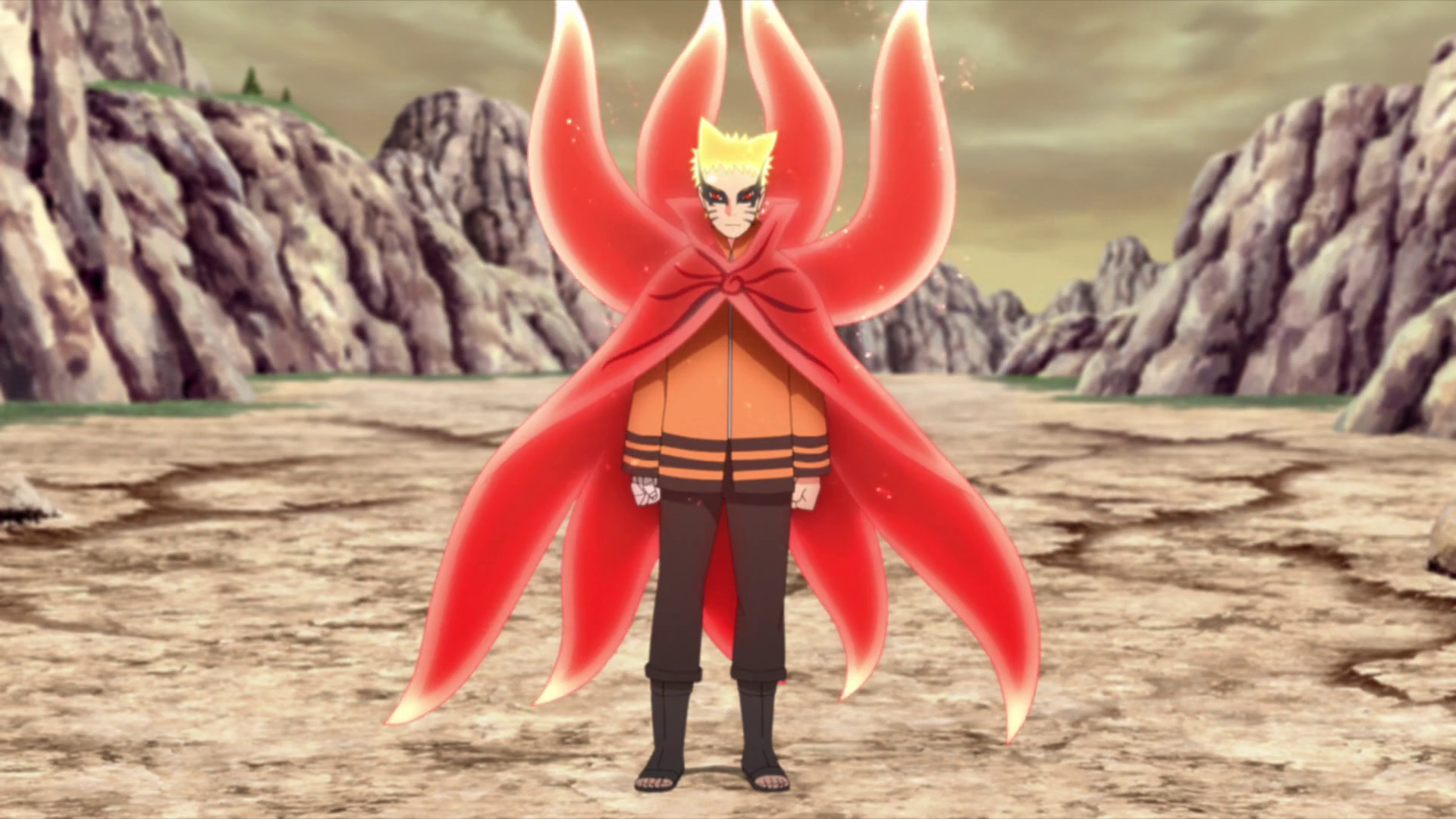 Figurine Super Sized Naruto (Baryon Mode)