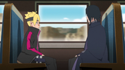 Boruto and Sasuke Thunder Train