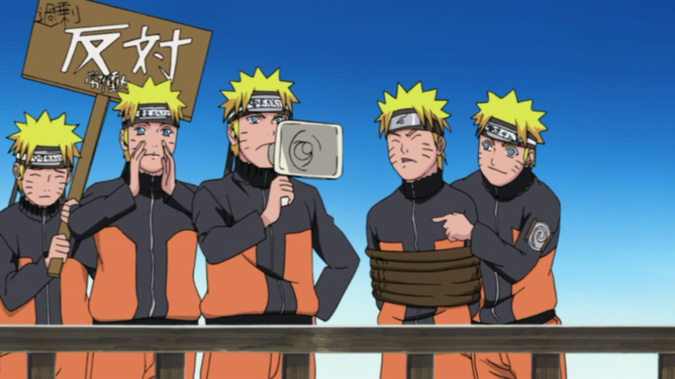 naruto shadow clone jutsu shippuden