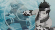 Zabuza utilizando Suiton