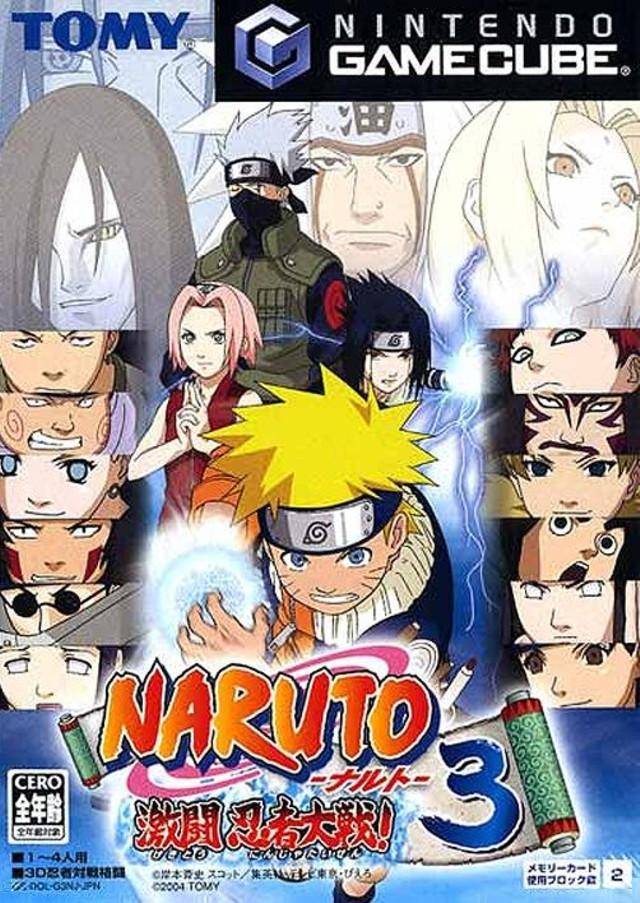 Naruto Shippuden Clash of Ninja III Revolution Nintendo Wii Game