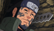 Asuma Sarutobi before being sealed away