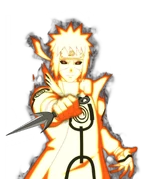 Minato's later Yin Nine-Tails Chakra Mode.