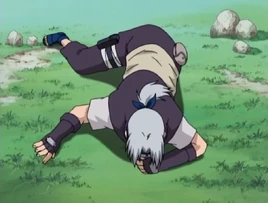 Kabuto sem os movimentos de seu corpo.