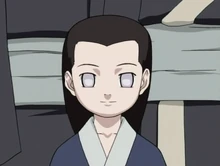 Neji saat masih kecil sebelum menerima segel kutukannya.