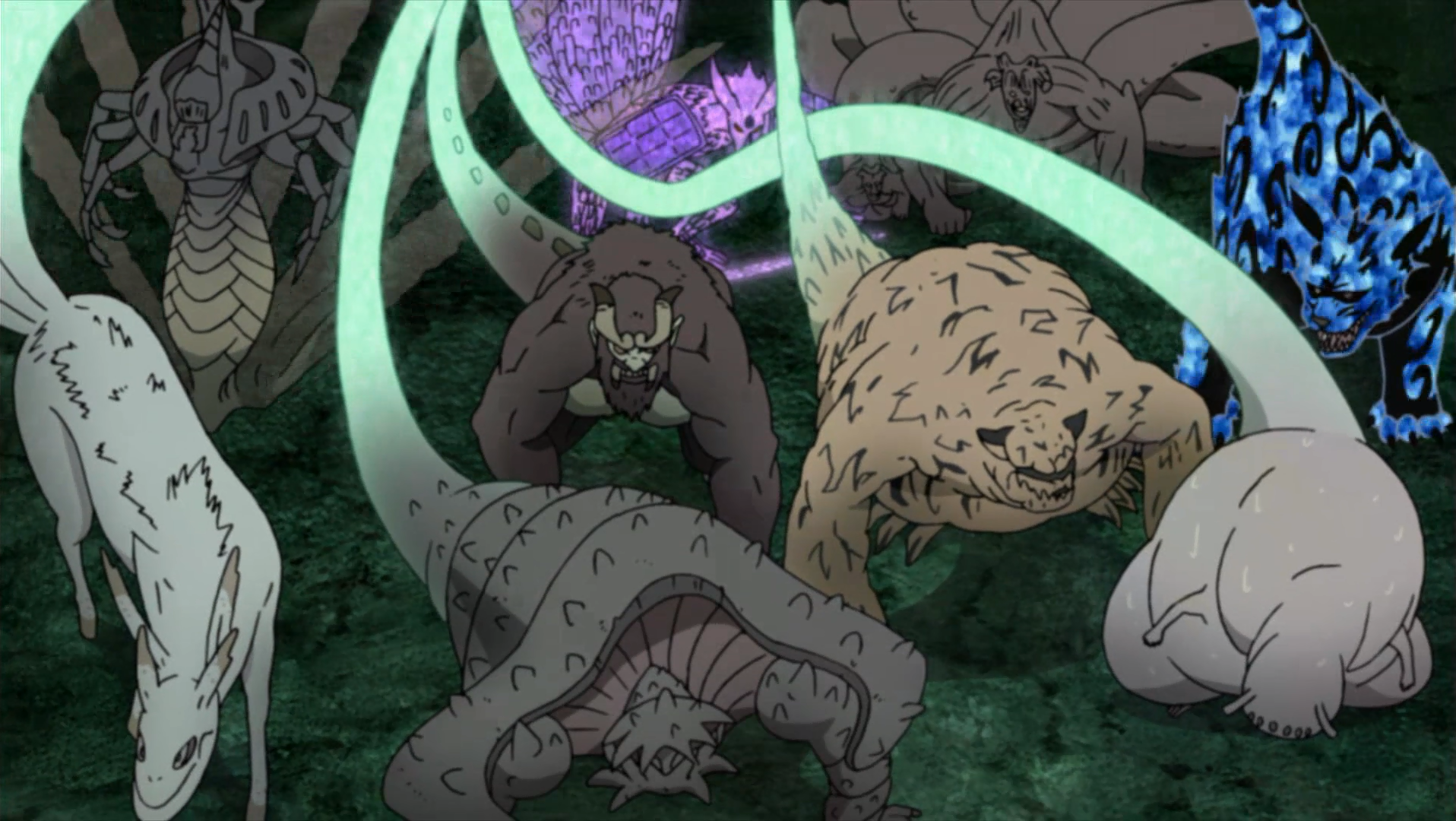 Birth of the Ten Tails Jinch riki Narutopedia Fandom