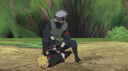 Kakashi Subdues Boruto