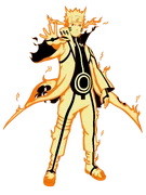 Naruto's Yang Kurama Mode.