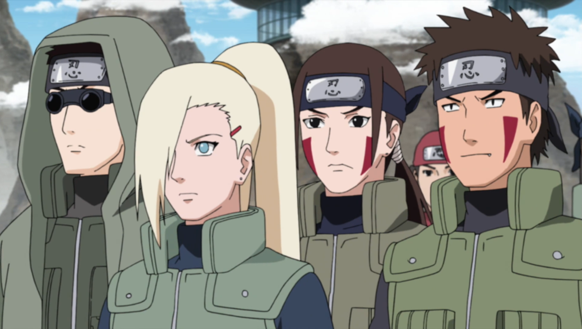 naruto shippuden shino without glasses