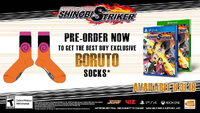 Naruto to Boruto Shinobi Striker Reserva calcetines scan