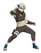 Kabuto's appearance during Part I.