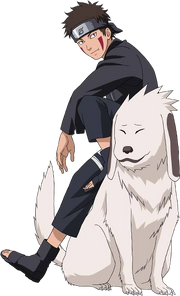 Kiba & Akamaru in Shippuden