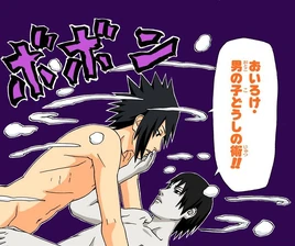 Sexy Jutsu de Chico con Chico Manga