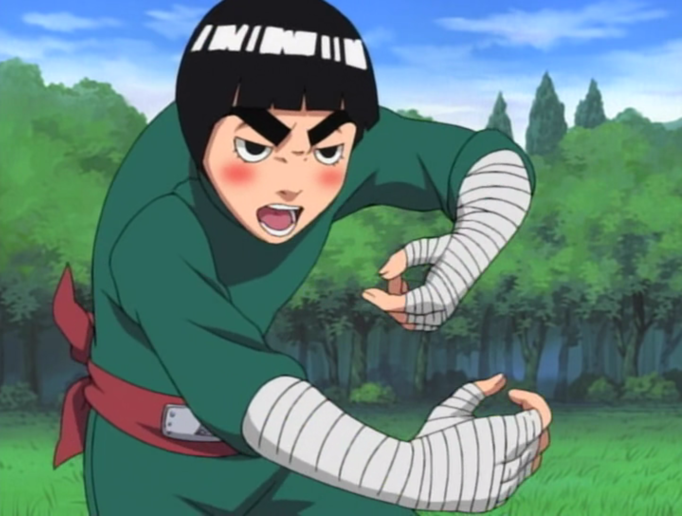 Naruto: Criador do anime revela que Rock Lee é careca! - Combo