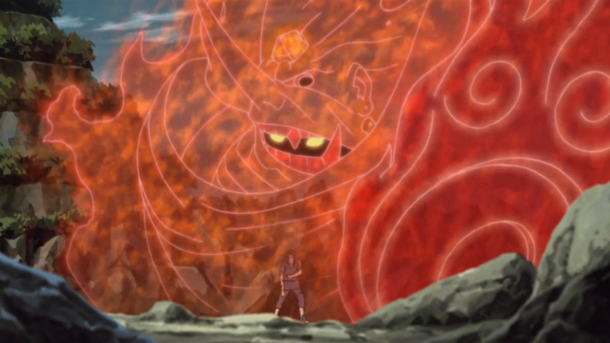 madara uchiha susanoo nine tails