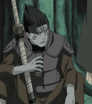 Kisame como um ninja de kirigakure