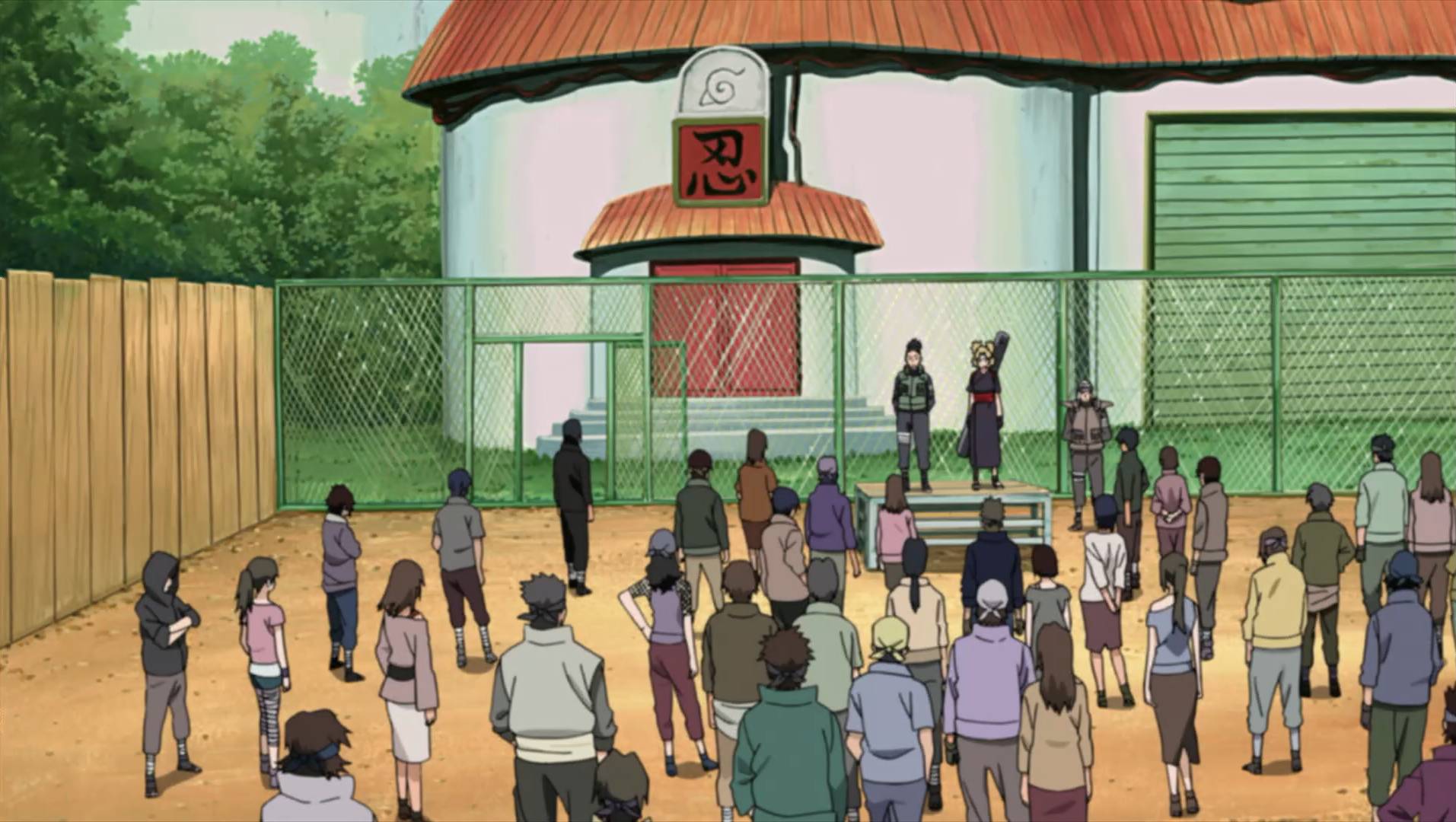 Naruto at the gate to Konoha by GamerManiac on DeviantArt