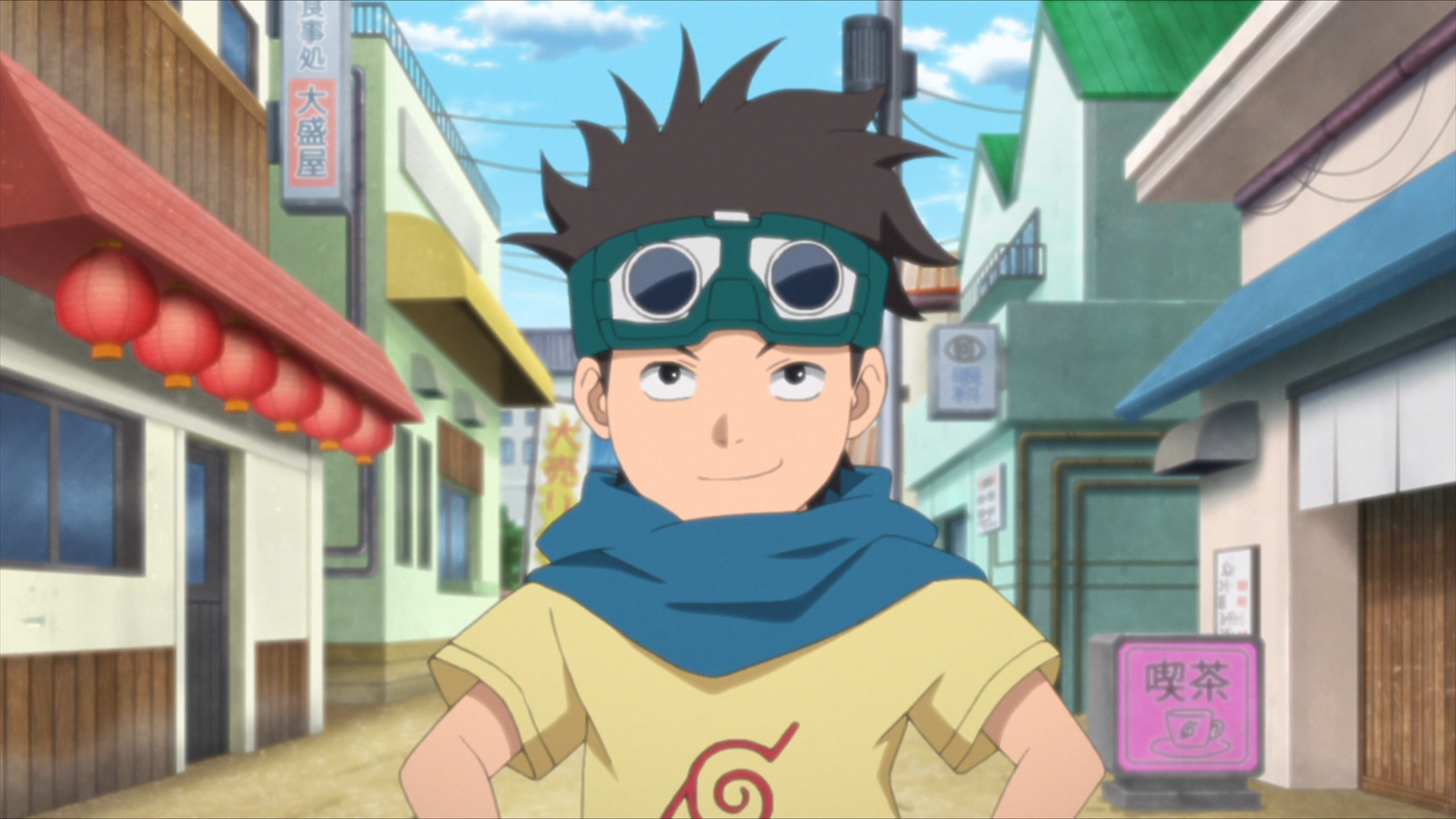 O Konohamaru é filho do Asuma Sarutobi