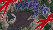 Sasuke tenta capturar Itachi Mangá