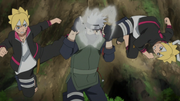 Boruto Attacks Kakashi