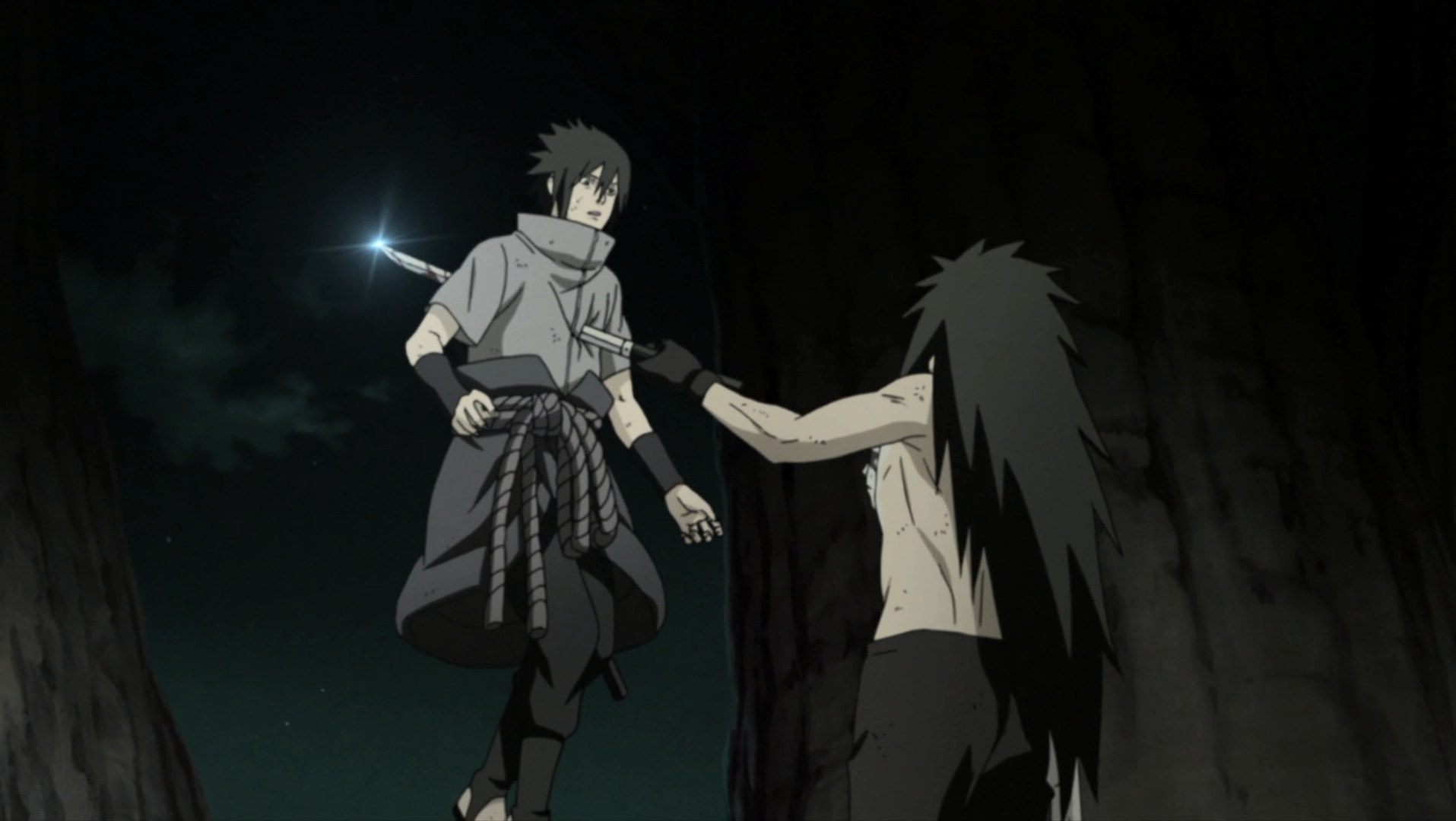 Uchiha Madara VS First Hokage (English) on Make a GIF