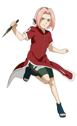 Sakura Haruno Narutopedia Fandom - roblox naruto hand seal revolution explosive kunai