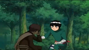 Rock Lee al rescate de Gaara