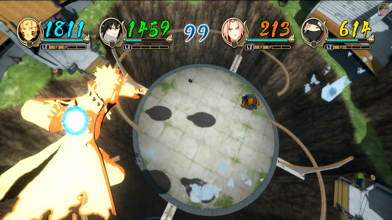 Naruto Shippuden Ultimate Ninja 5 GamePlay#11 PT-BR Sasuke Vs