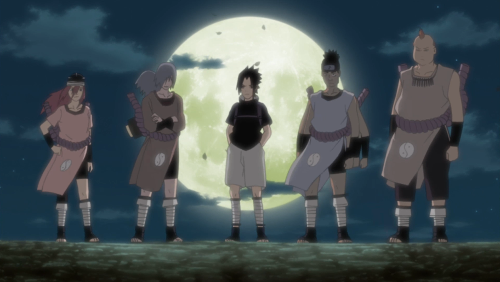 Naruto Shippuden Ultimate Ninja 5 HD - The Sound Five vs Konoha