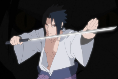 Sasuke Uchiha Sword of Kusanagi Anime Katana Samurai Animation Cosplay