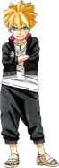 Boruto, au début de son parcours à l'Académie.