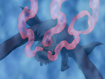 …to absorb the Tailed Beast's chakra out of its jinchūriki.