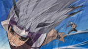 Darui sealing Ginkaku in the Benihisago.