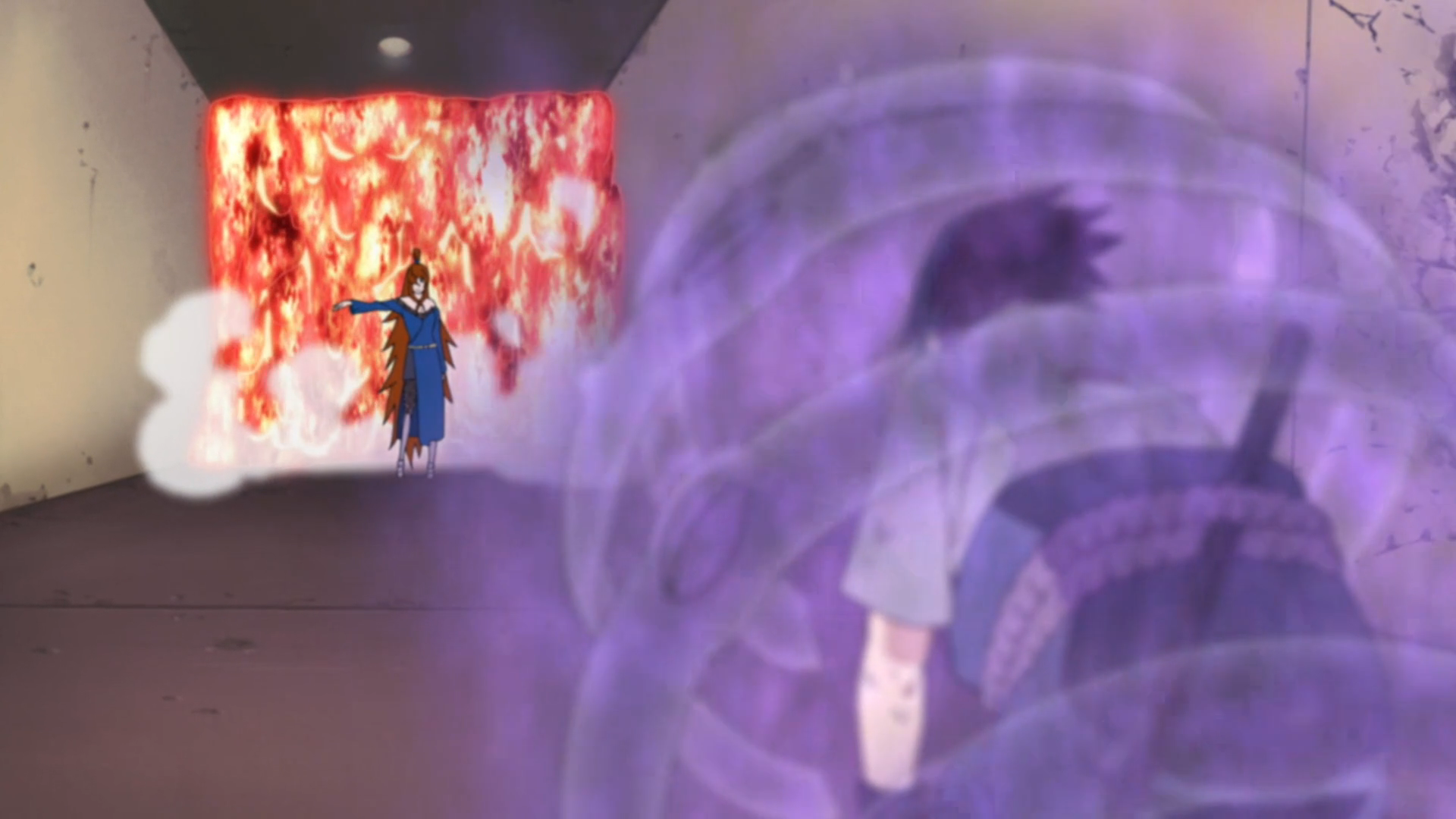 ᴴᴰ Mei Terumi : 5th Mizukage vs Sasuke : Five Kage Summit (Com vs Com)  Naruto Ninja Storm 4 #nuns4 