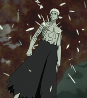Obito's uncontrolled Sage Transformation.