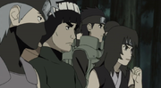 Kurenai and the young protesters