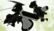 Hashirama contra Madara con su Bukijutsu