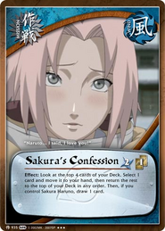 Confesión de Sakura.