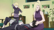 Ino tends to Sai