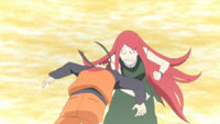 Kushina attacks Naruto