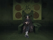 O trono do Esconderijo Uchiha