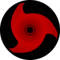 Naka's Mangekyō Sharingan.