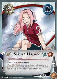 Carta de Sakura Haruno.