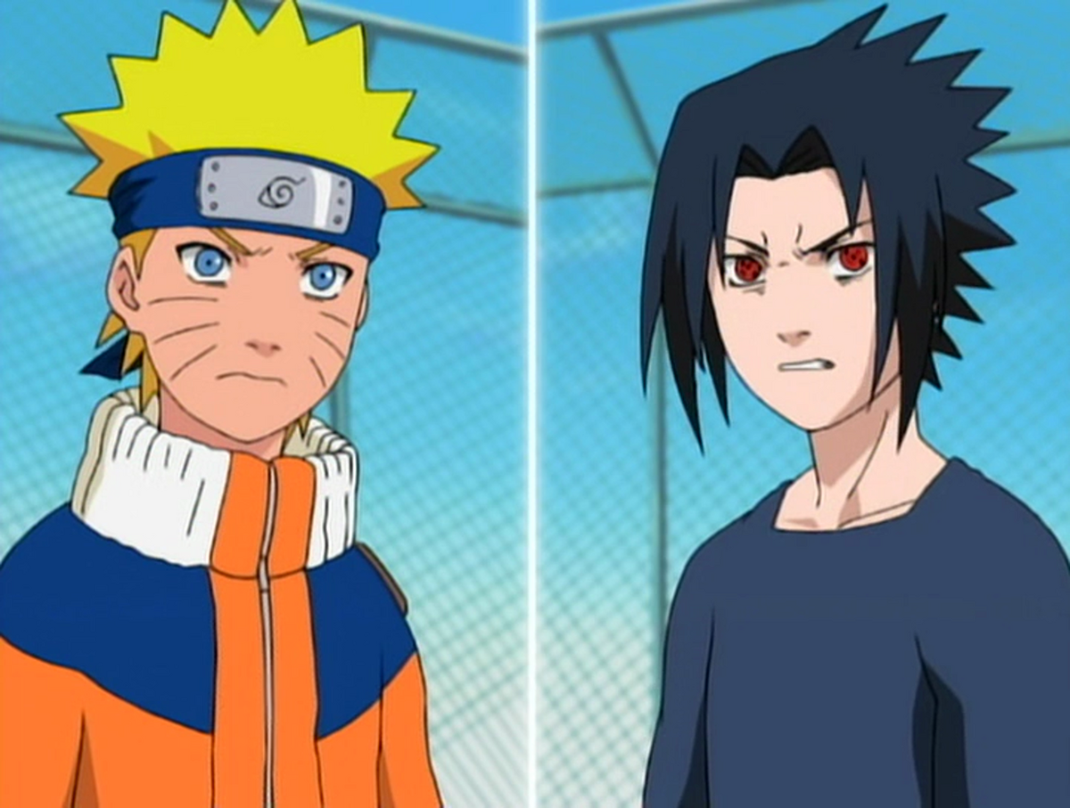 Watch Naruto VS Sasuke Video on TV 