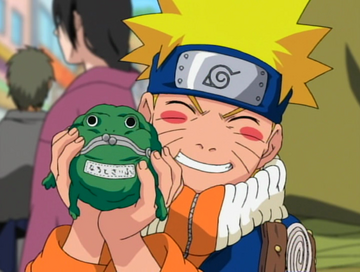 Naruto pink frog wallet clearance