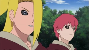 Deidara és Sasori a Negyedik Shinobi Háborúban