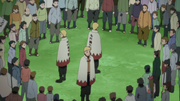 Naruto Quelling Crowd